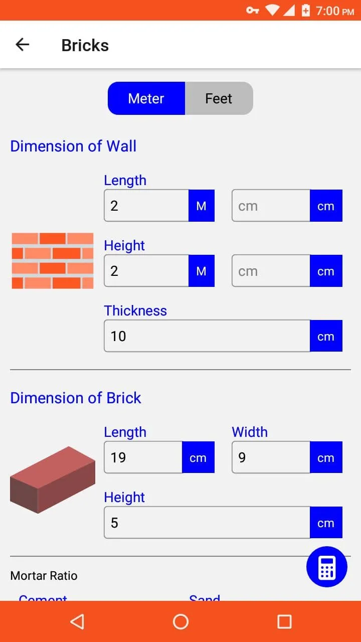 Construction Material Calculat | Indus Appstore | Screenshot