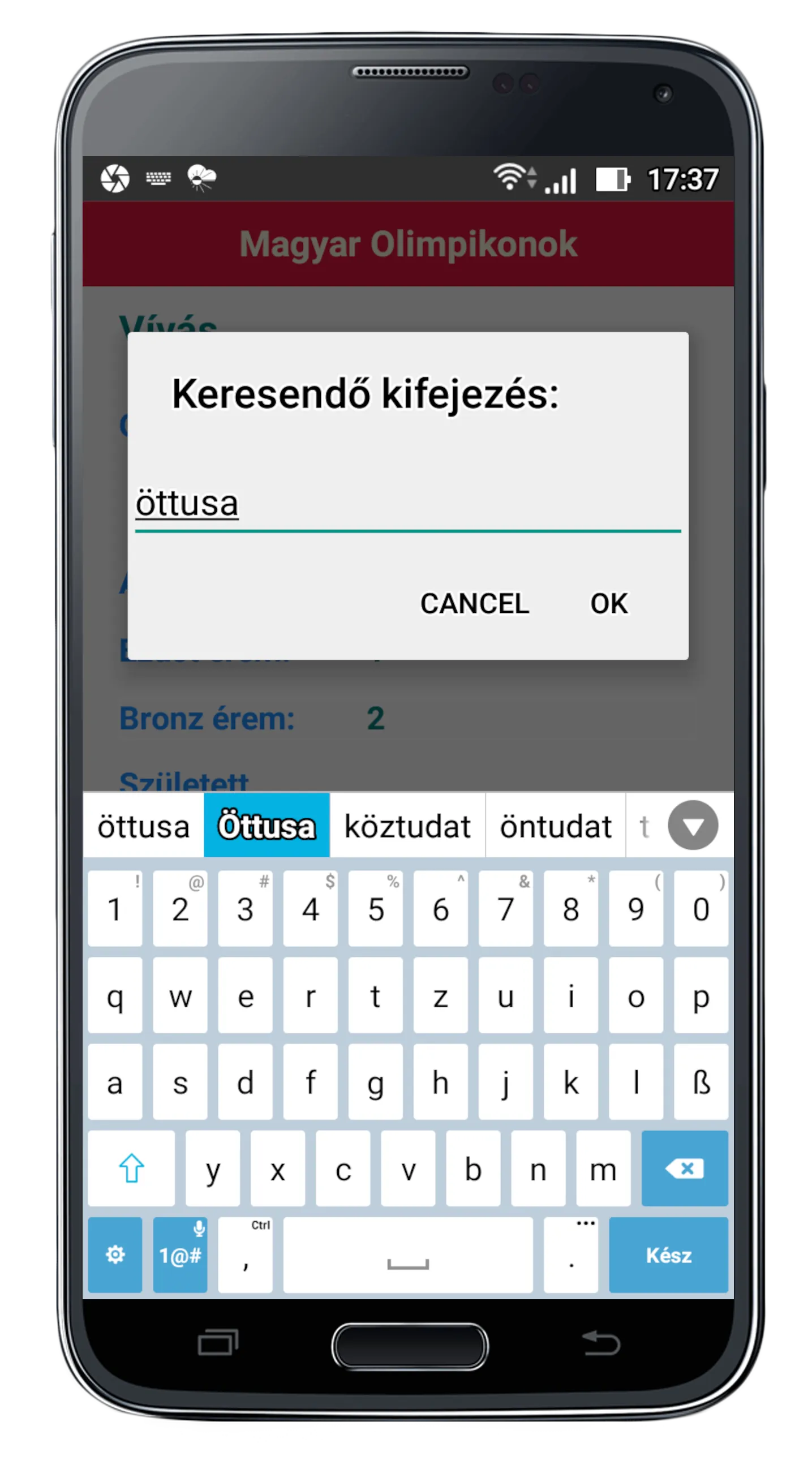 Magyar Olimpikonok | Indus Appstore | Screenshot