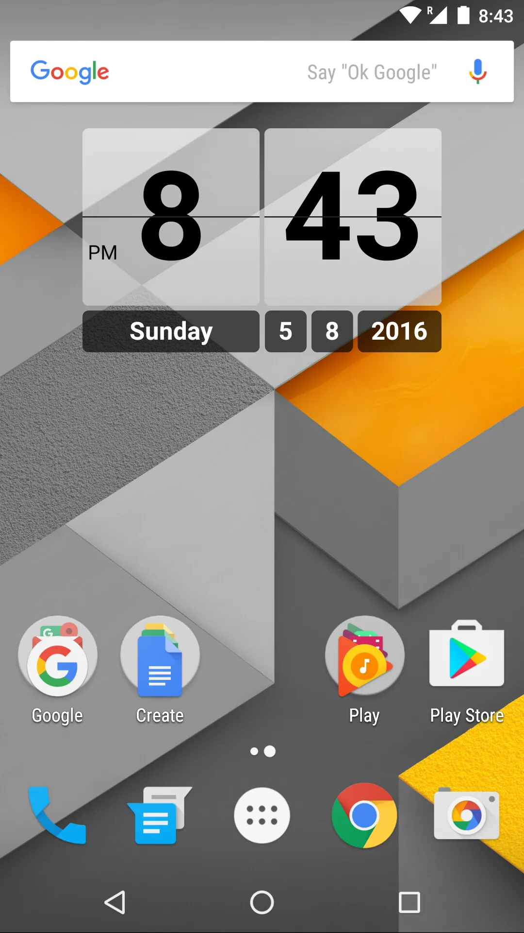 Retro Clock Widget | Indus Appstore | Screenshot