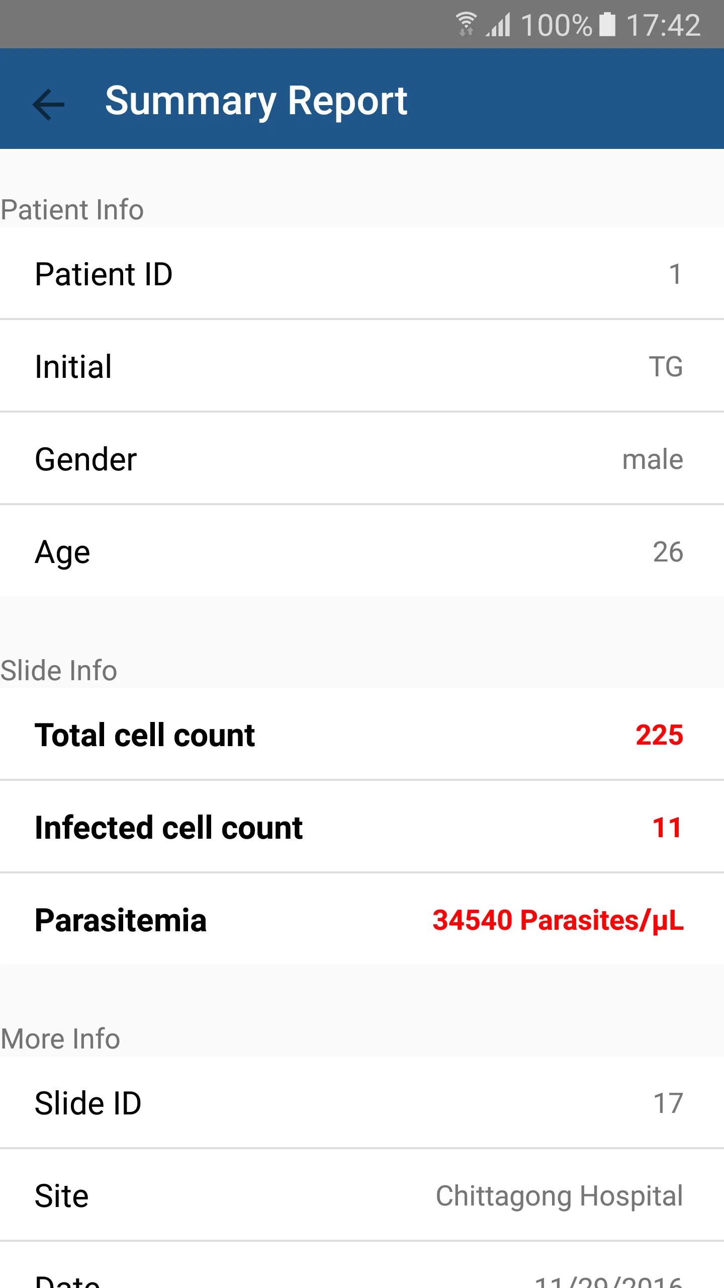 NLM Malaria Screener | Indus Appstore | Screenshot