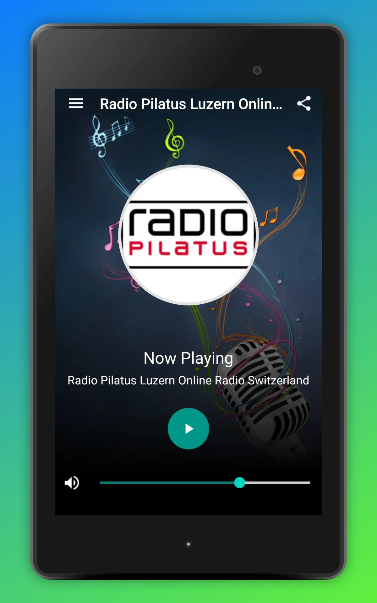 Radio Pilatus FM Schweiz App | Indus Appstore | Screenshot