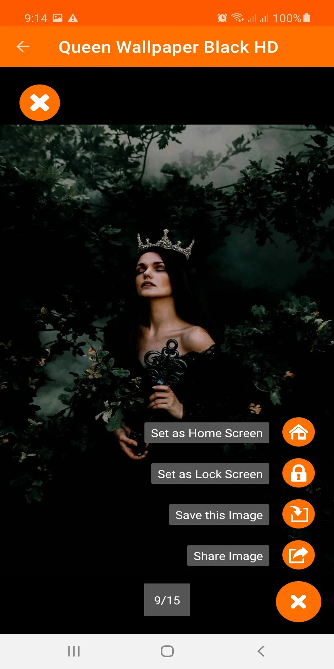 Queen Wallpaper Black HD | Indus Appstore | Screenshot