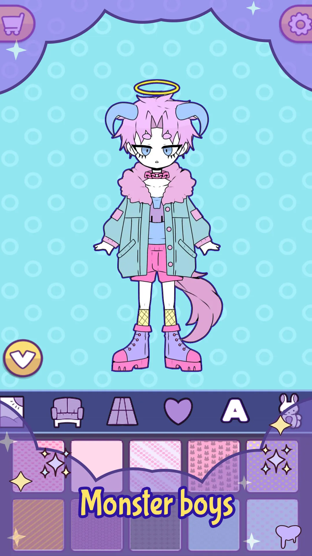 BatDoll monster boy maker game | Indus Appstore | Screenshot