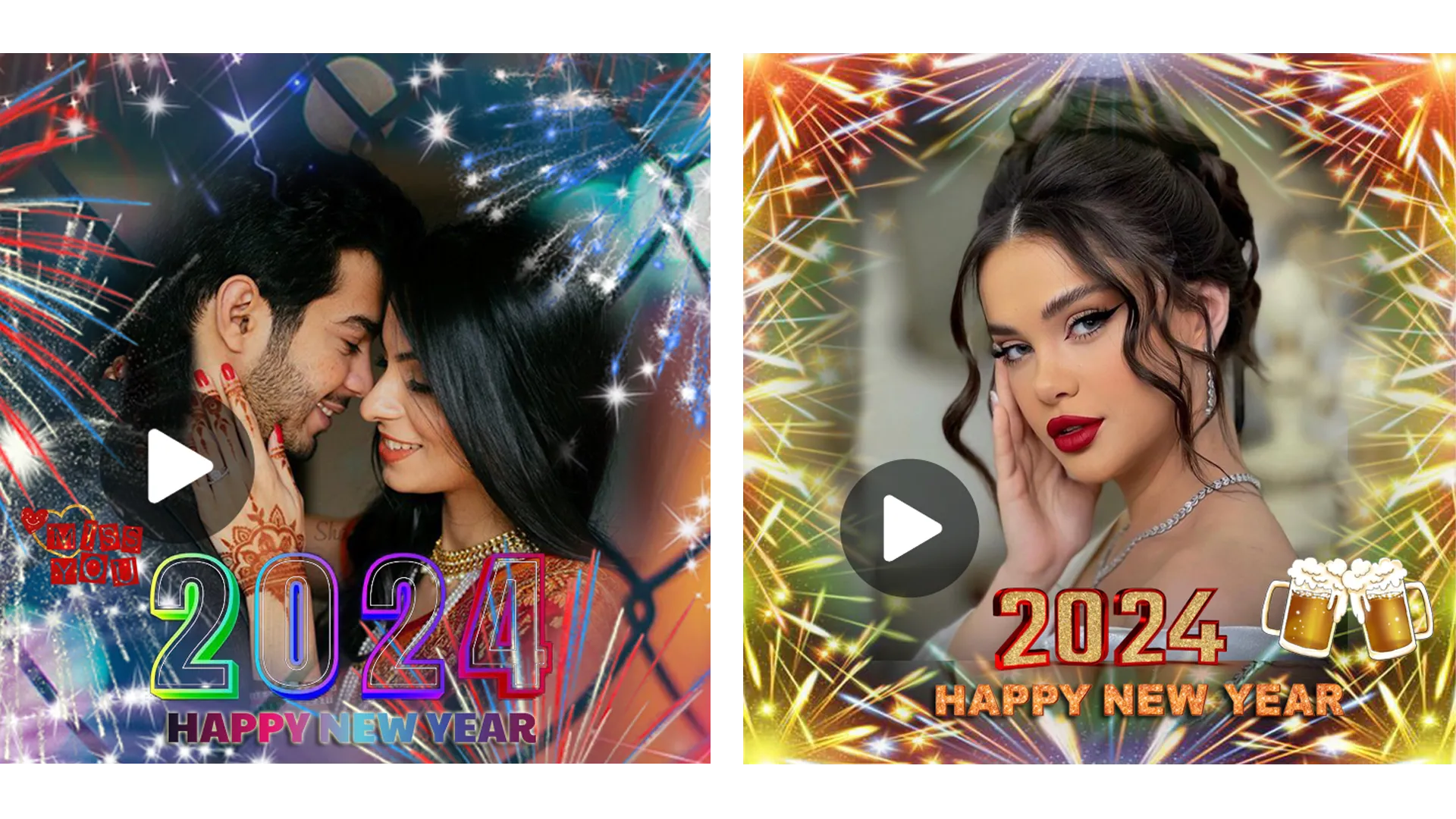 New Year Video Maker 2024 | Indus Appstore | Screenshot