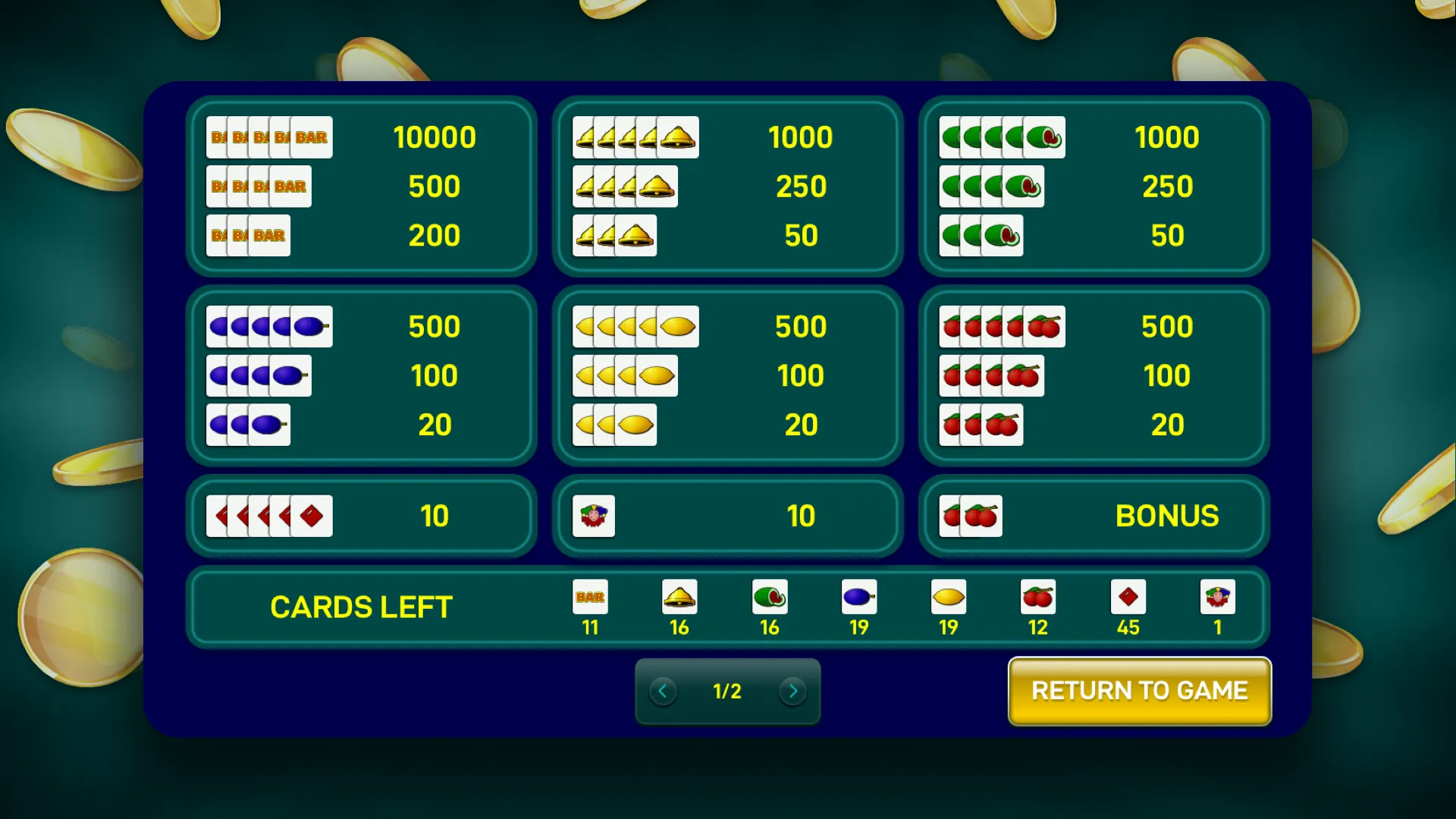 Fruit Poker Deluxe | Indus Appstore | Screenshot