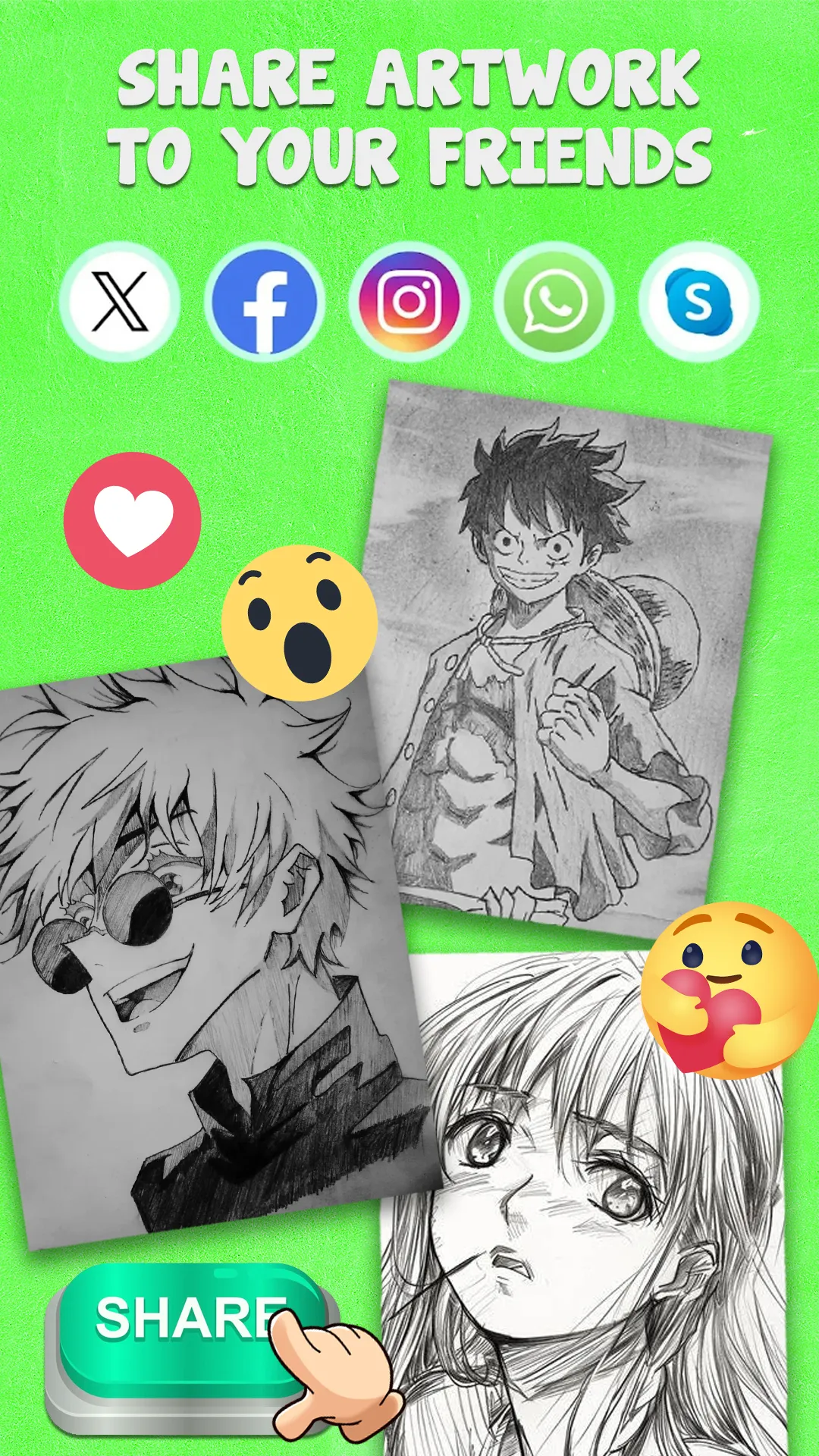 AR Drawing Anime Sketch | Indus Appstore | Screenshot
