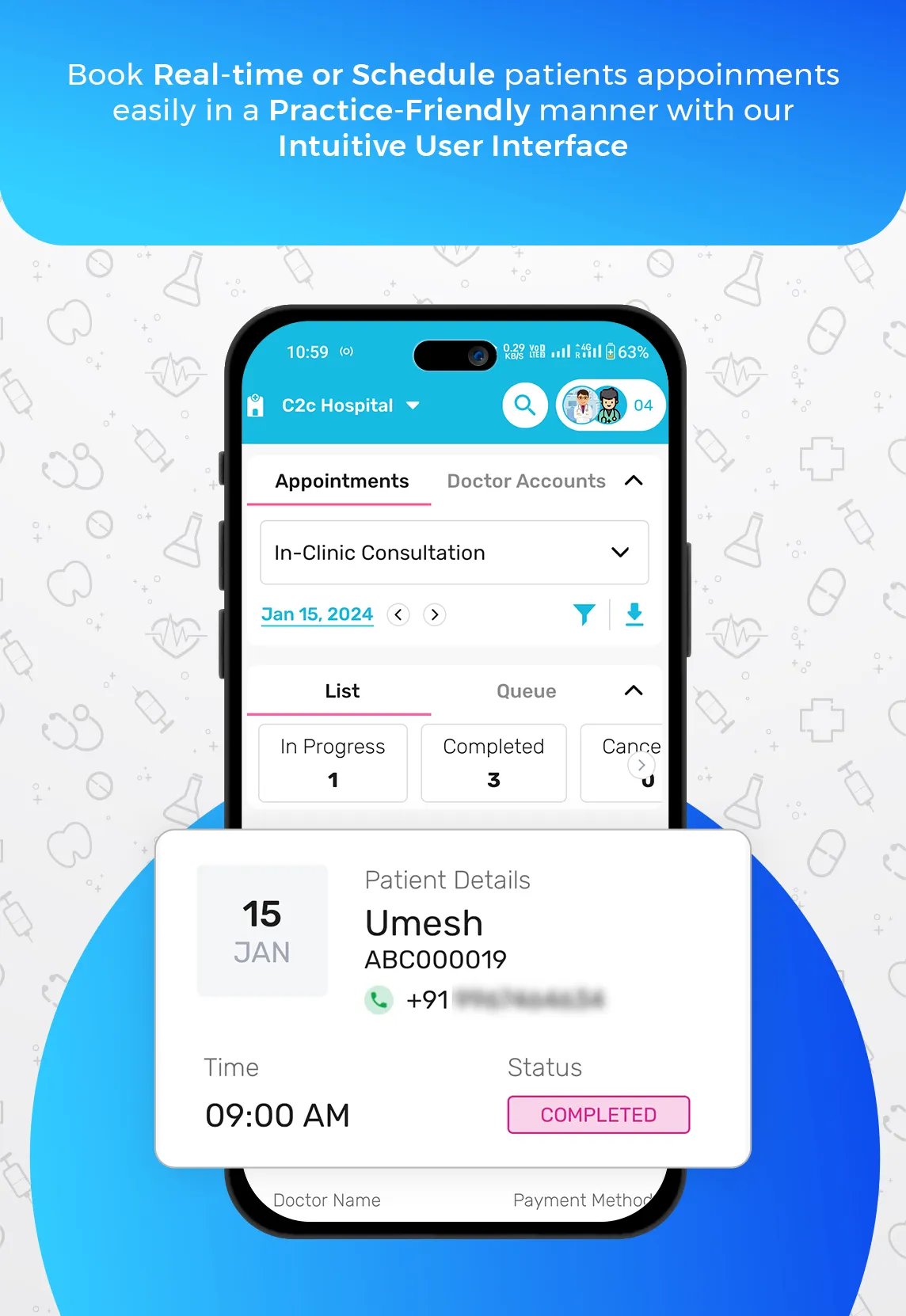 Connect2Clinic | Indus Appstore | Screenshot