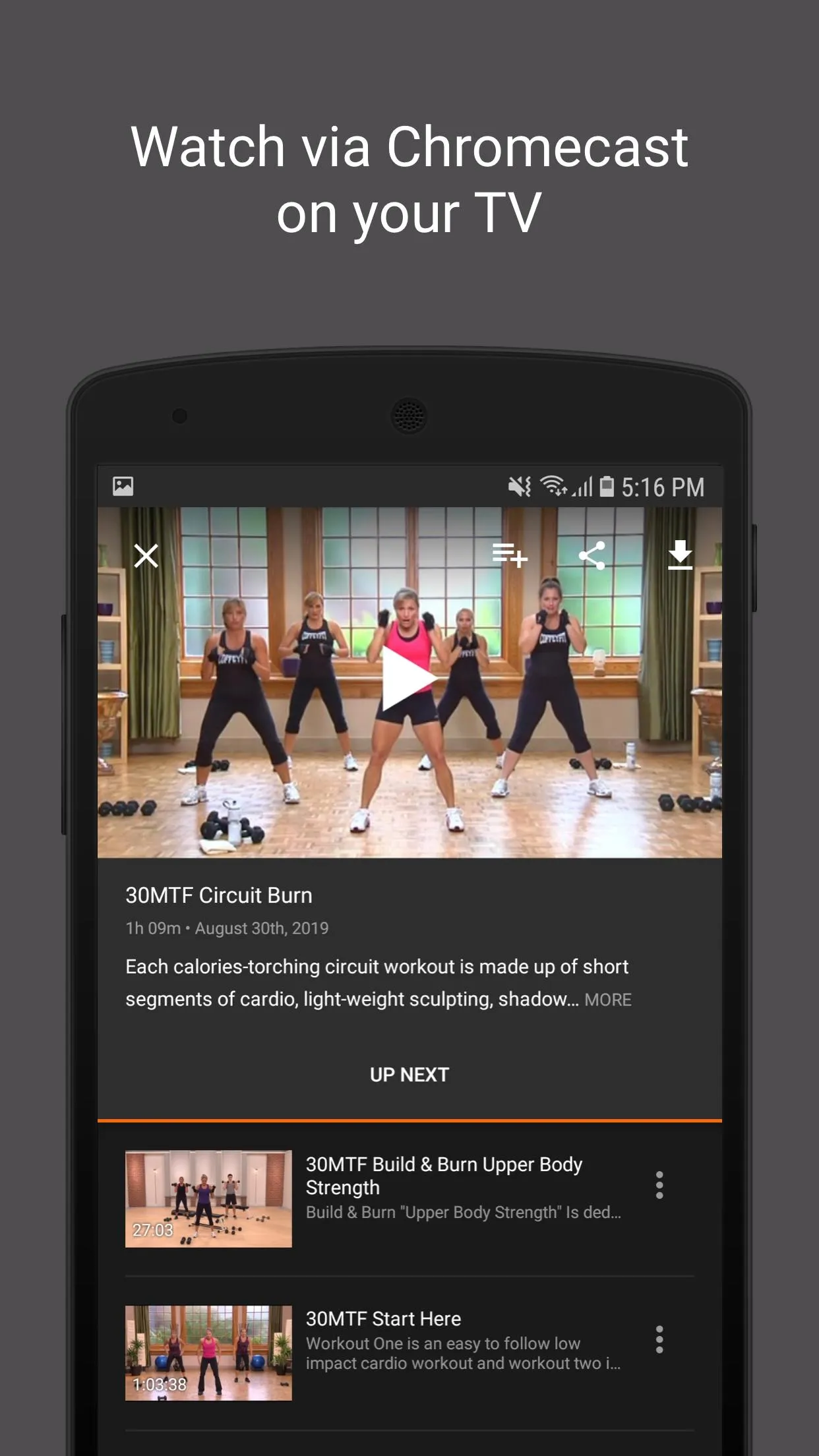 30-Minutes to Fitness | Indus Appstore | Screenshot