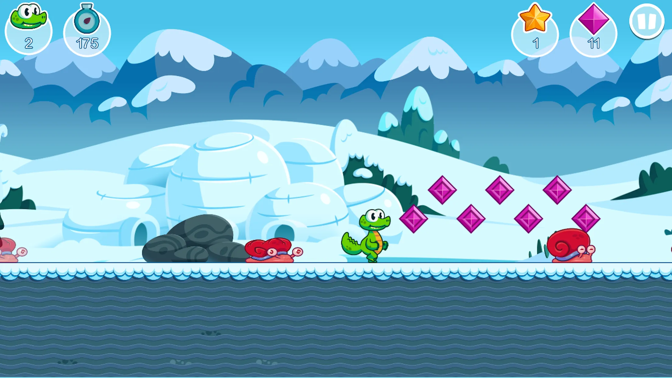 Croc's World Run | Indus Appstore | Screenshot