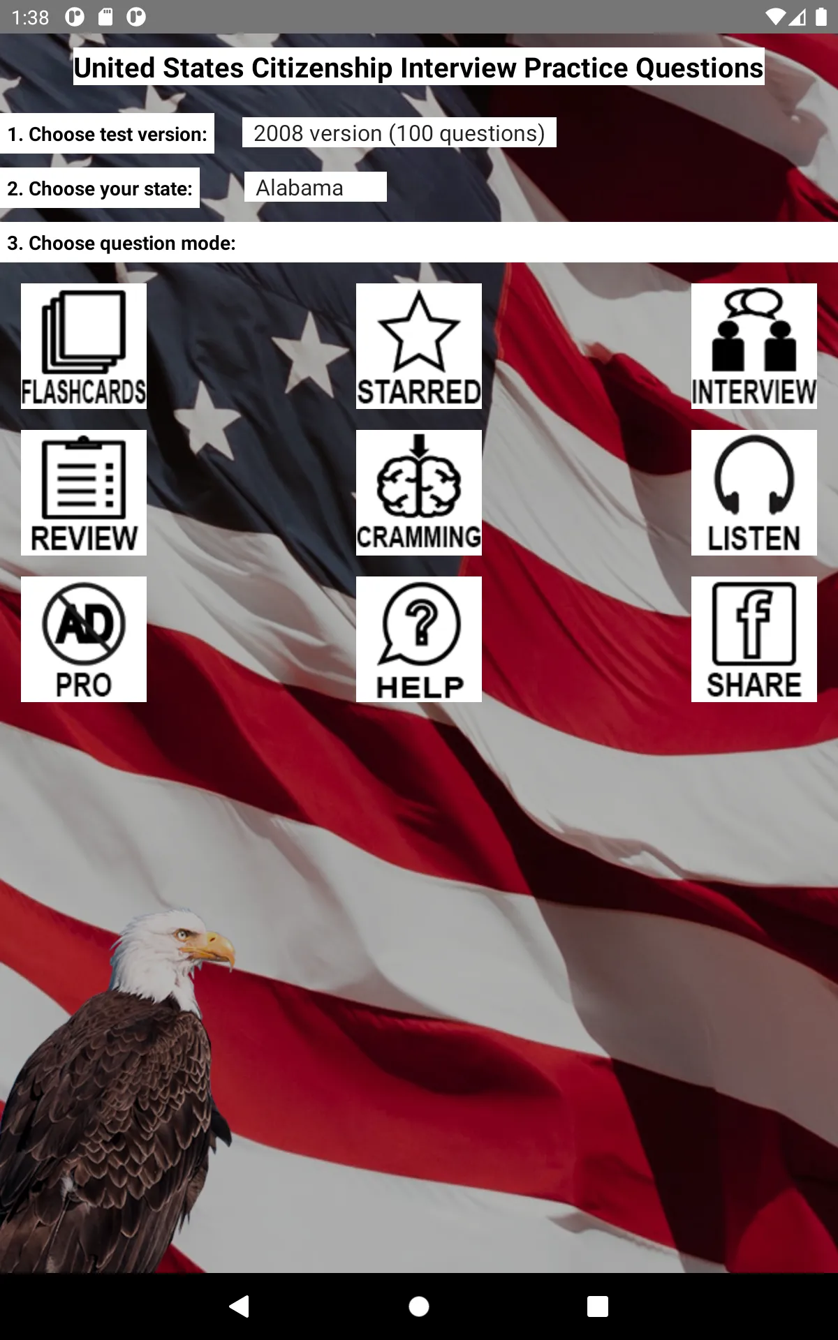 US Citizenship Test 2024 | Indus Appstore | Screenshot