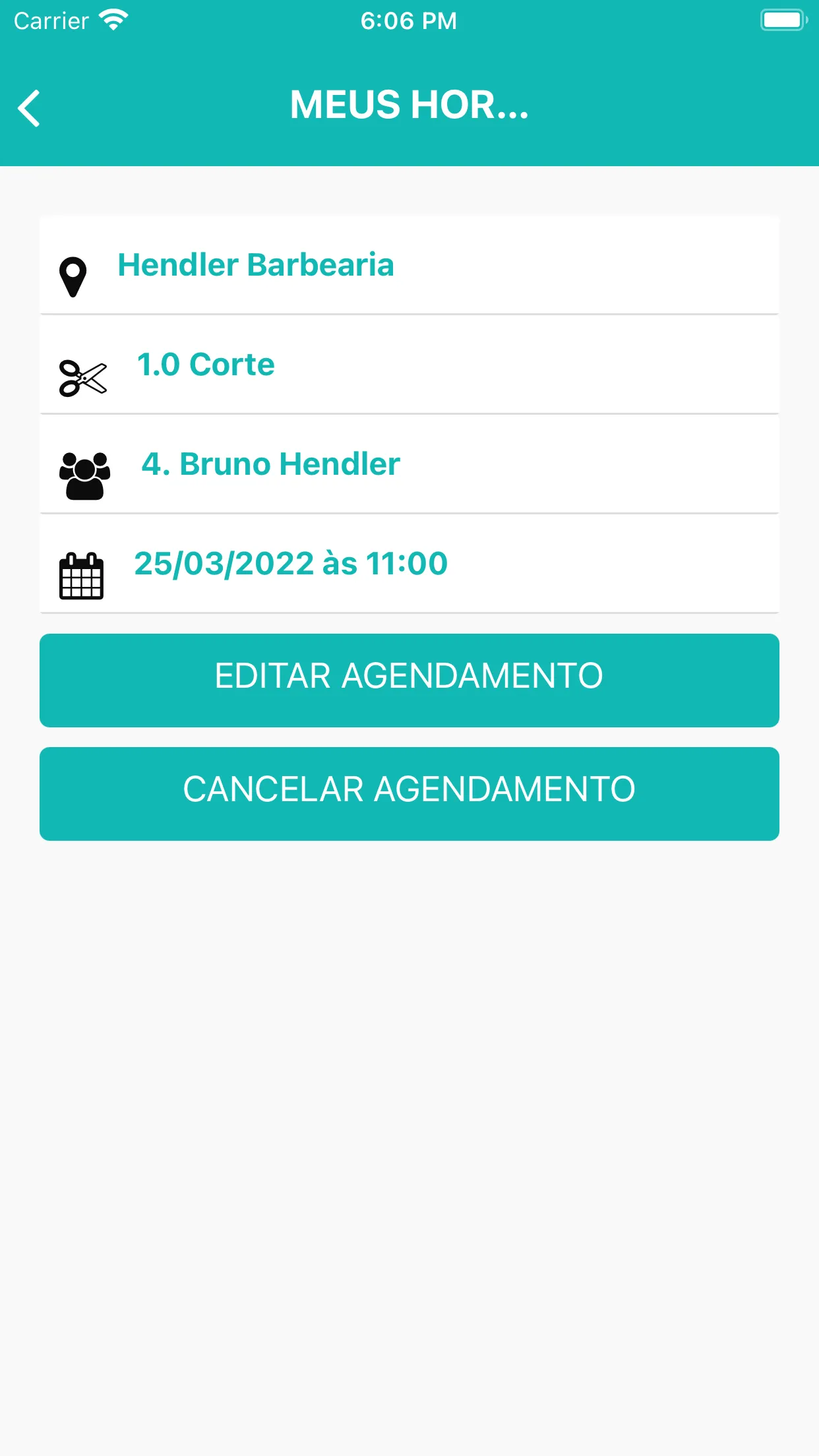 Hendler Barbearia | Indus Appstore | Screenshot