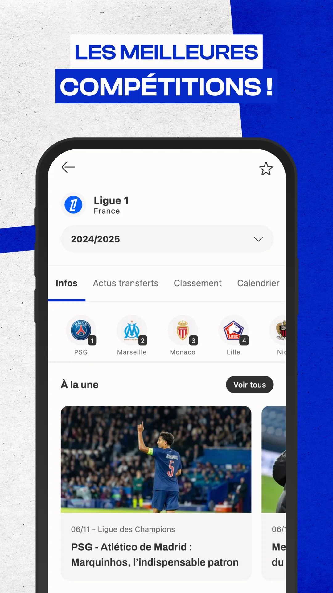 Foot Mercato : Transferts live | Indus Appstore | Screenshot
