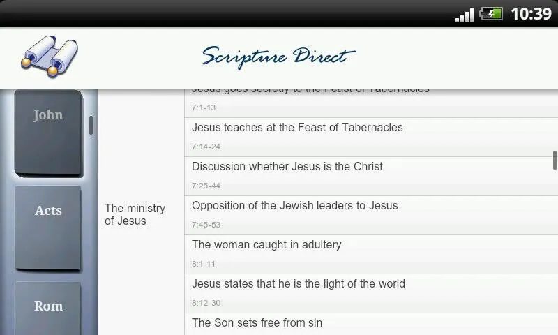 Interlinear Greek Bible | Indus Appstore | Screenshot