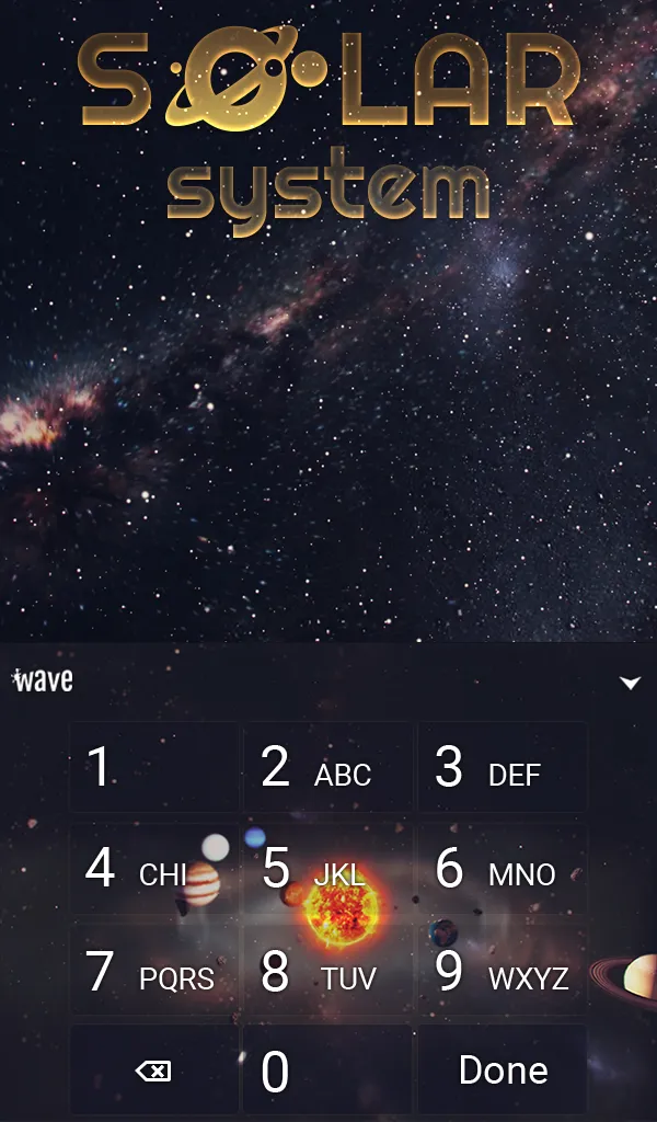 Solar System Wallpaper Theme | Indus Appstore | Screenshot