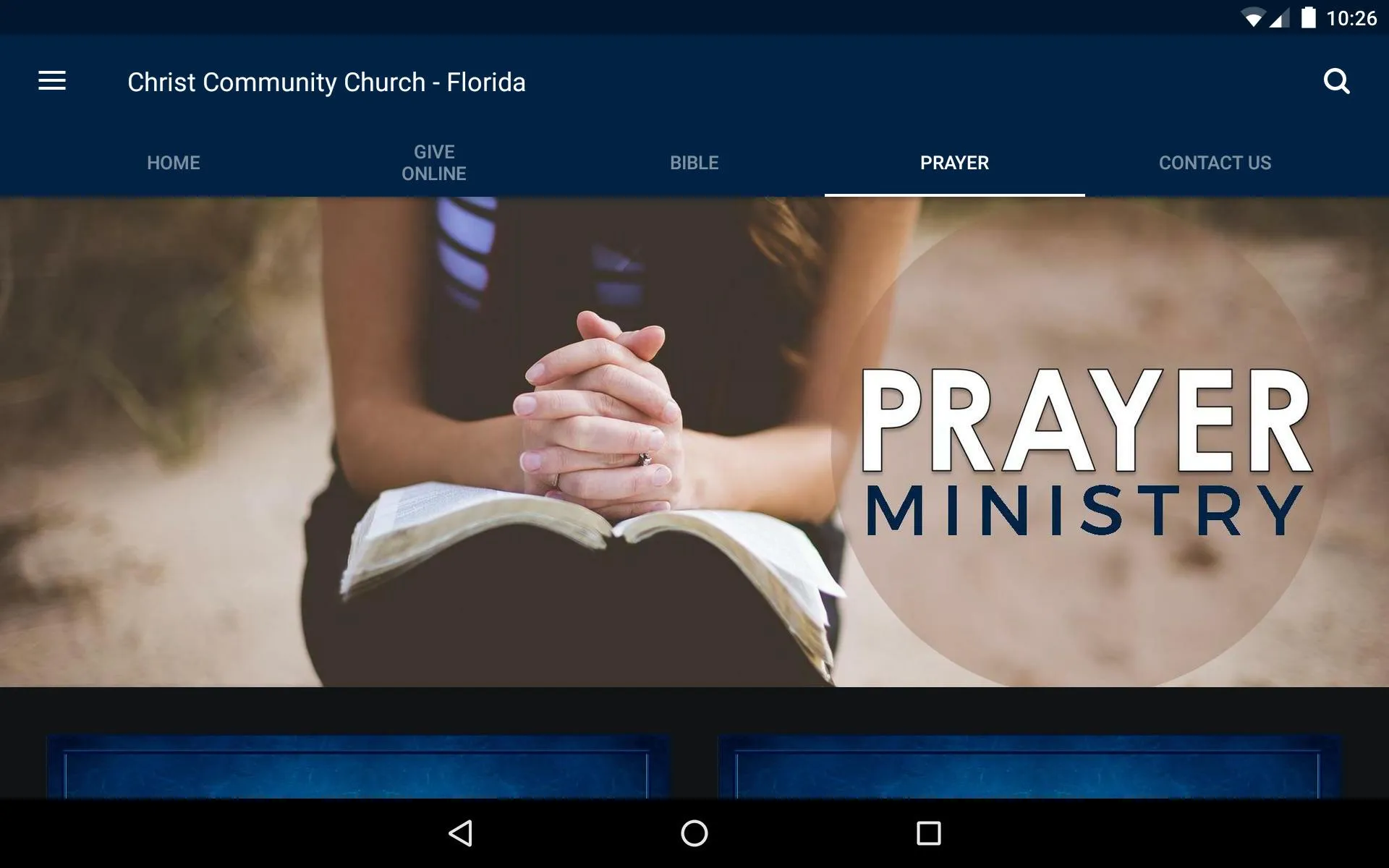 Christ Community Church - FL | Indus Appstore | Screenshot