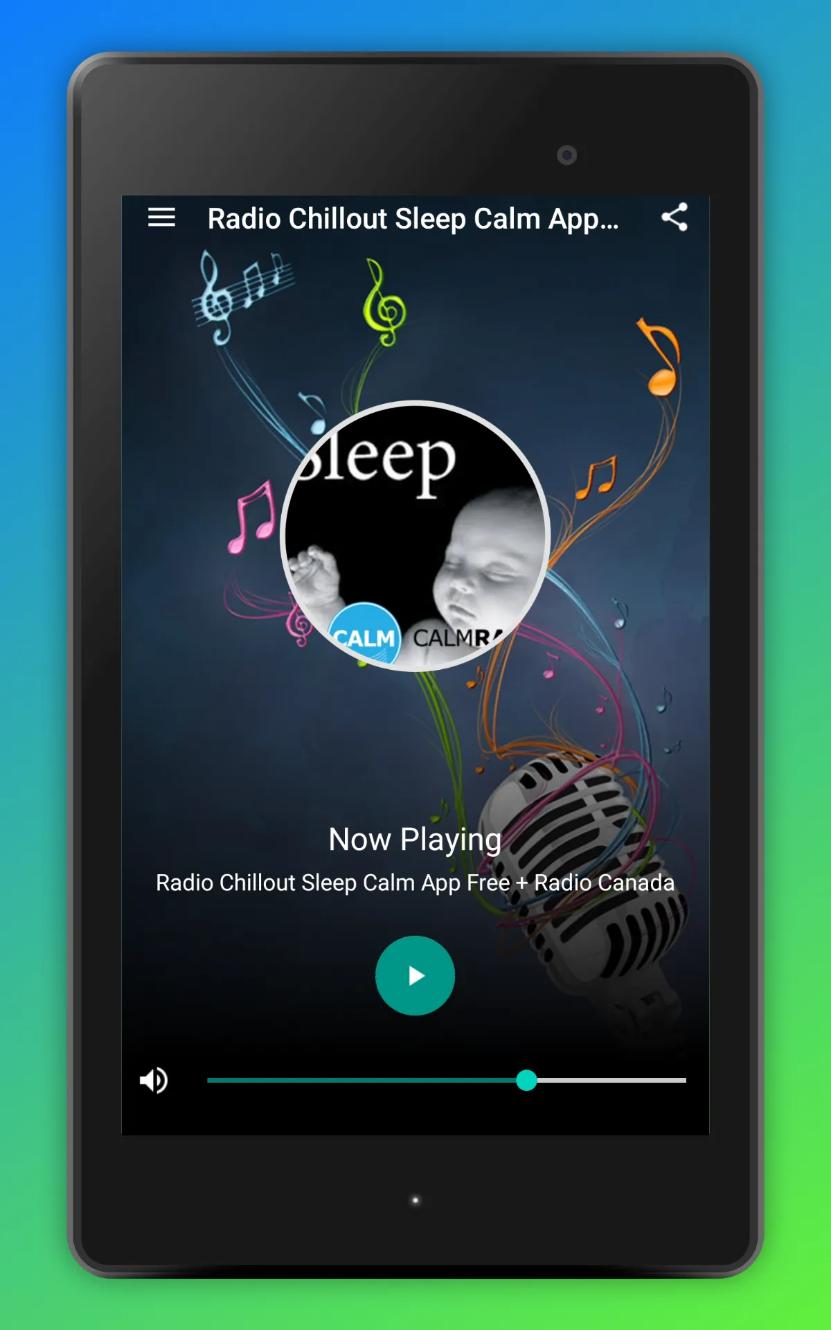 Calm Sleep Radio App CA Online | Indus Appstore | Screenshot