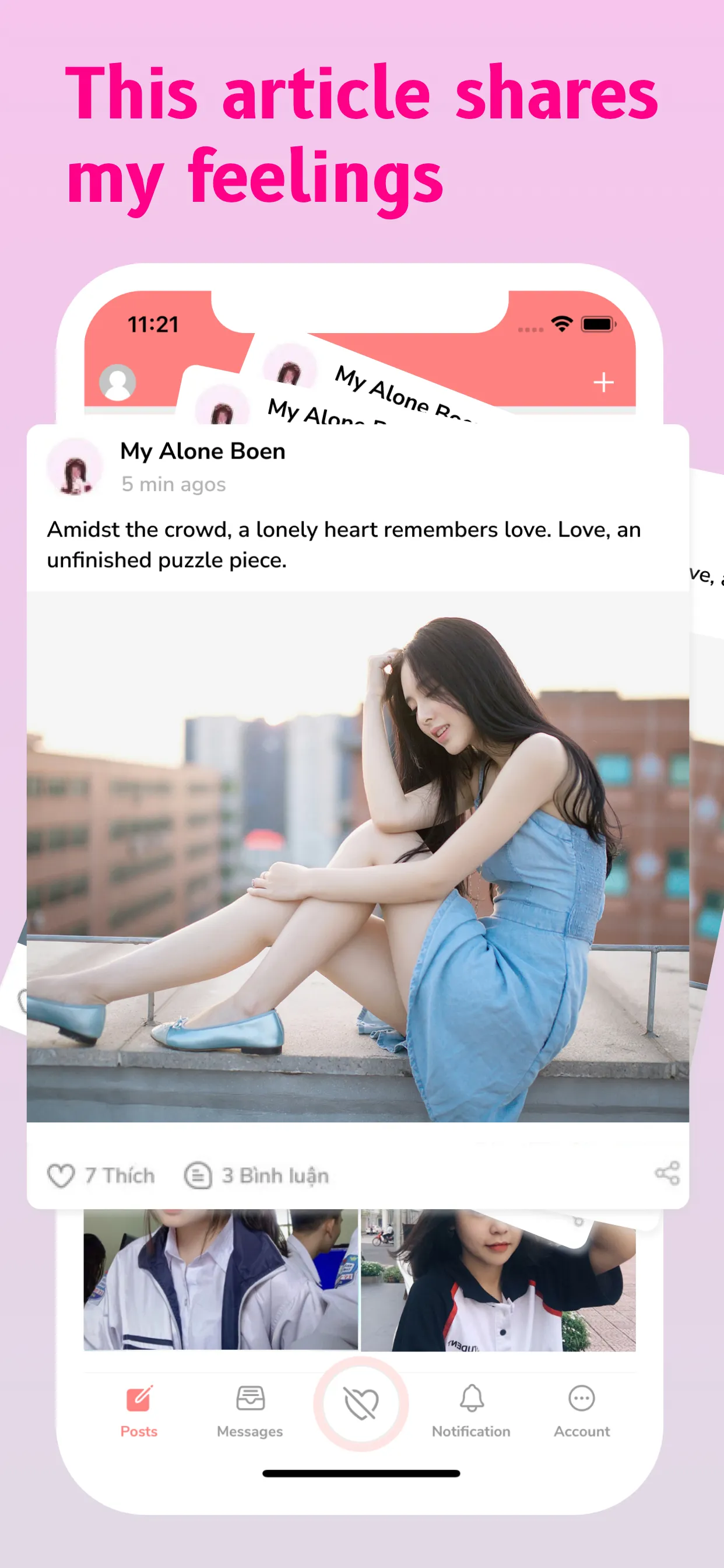 Lonely - Chat with Strangers | Indus Appstore | Screenshot