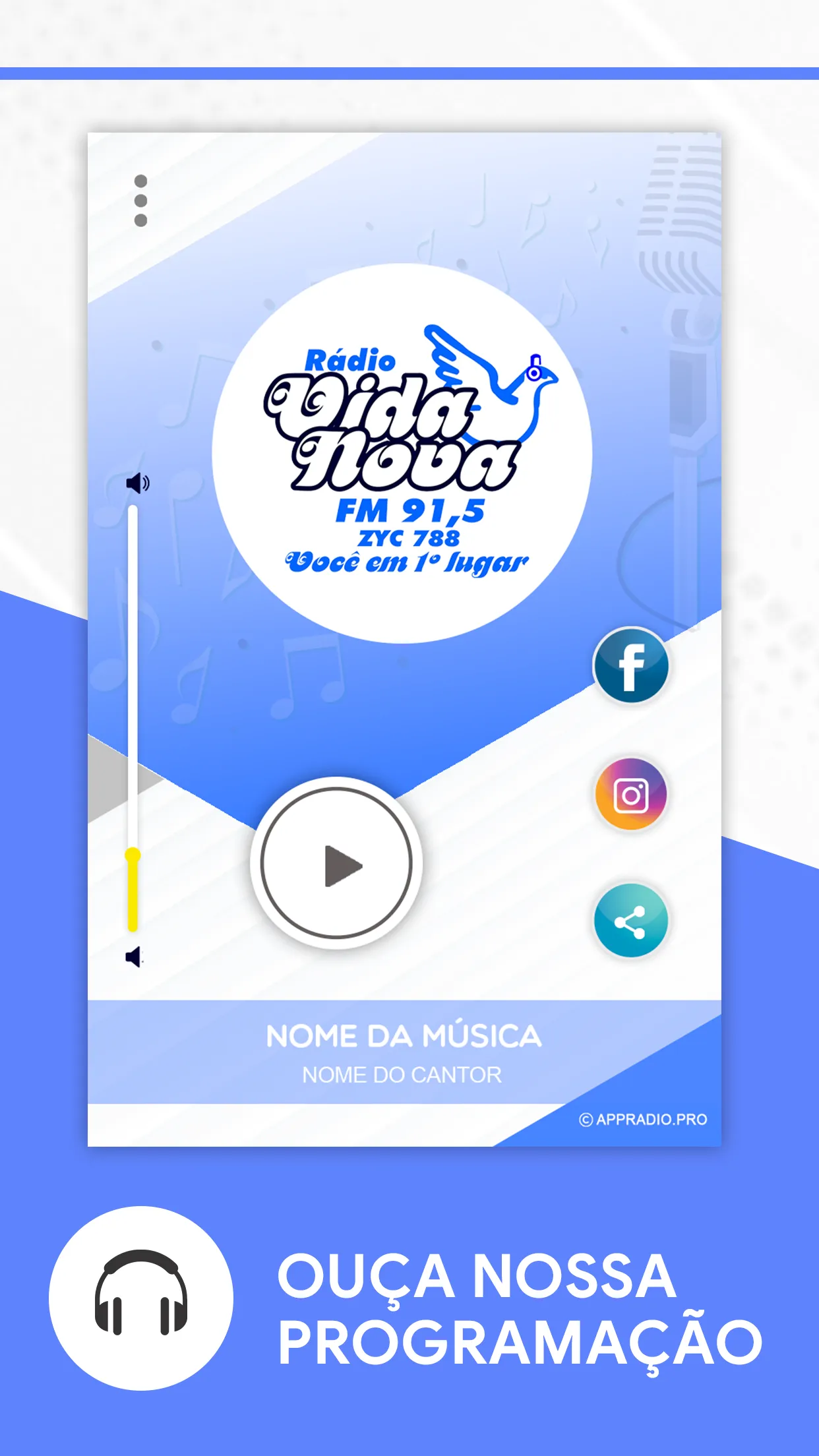 Rádio Vida Nova FM | Indus Appstore | Screenshot