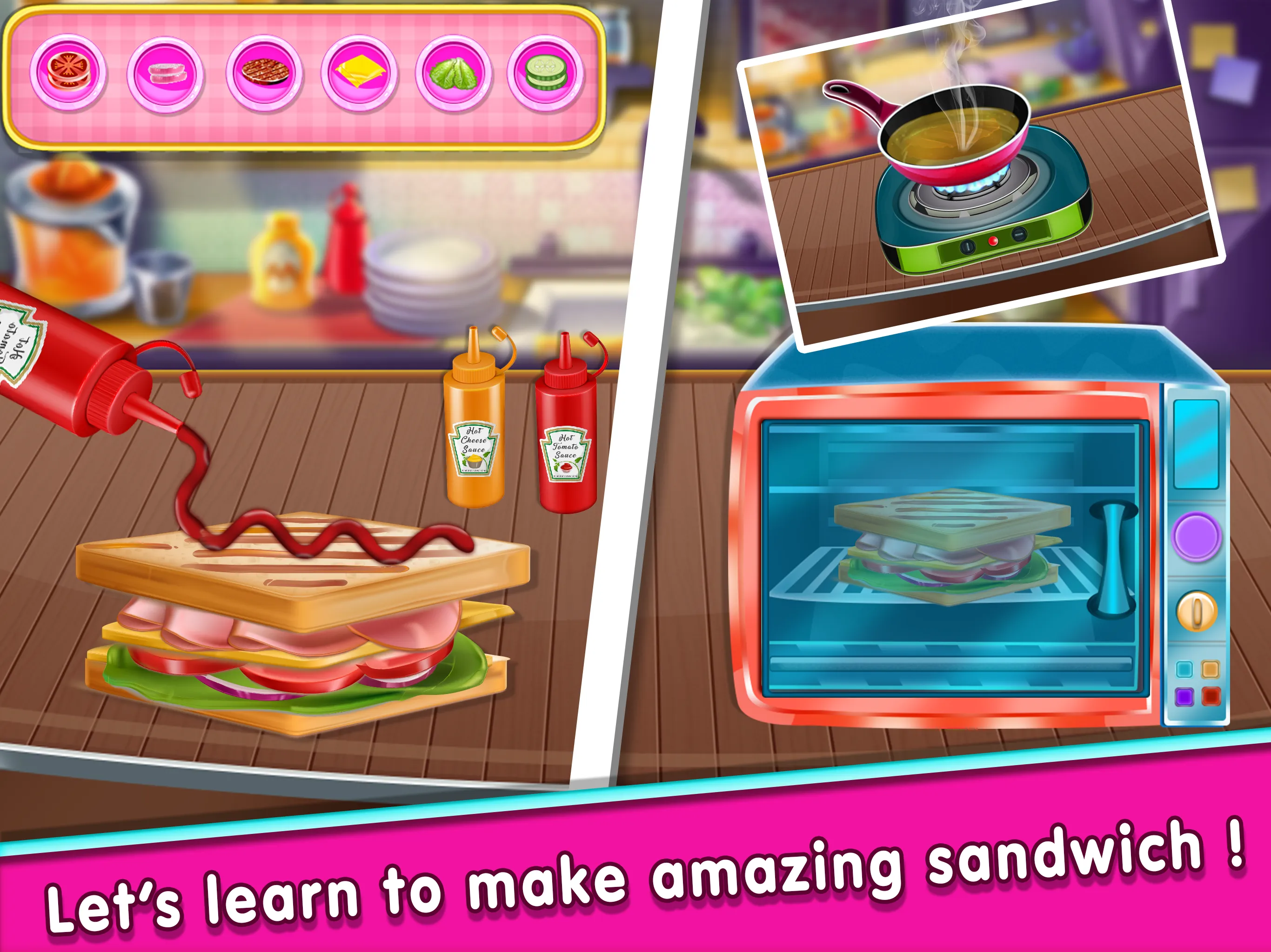 Fast food cooking games | Indus Appstore | Screenshot