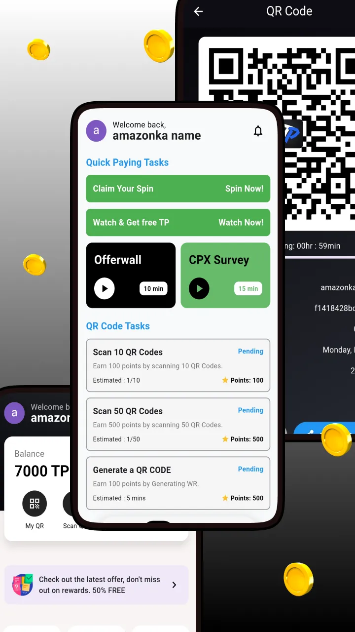 TaskPay - ScanQR & Earn | Indus Appstore | Screenshot