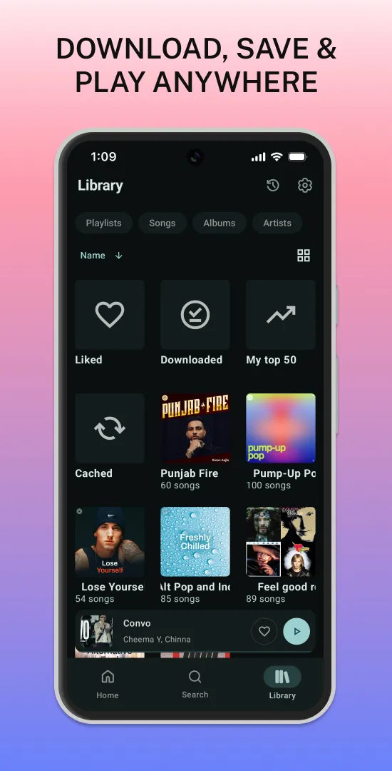 FabTune: Online Music Player | Indus Appstore | Screenshot