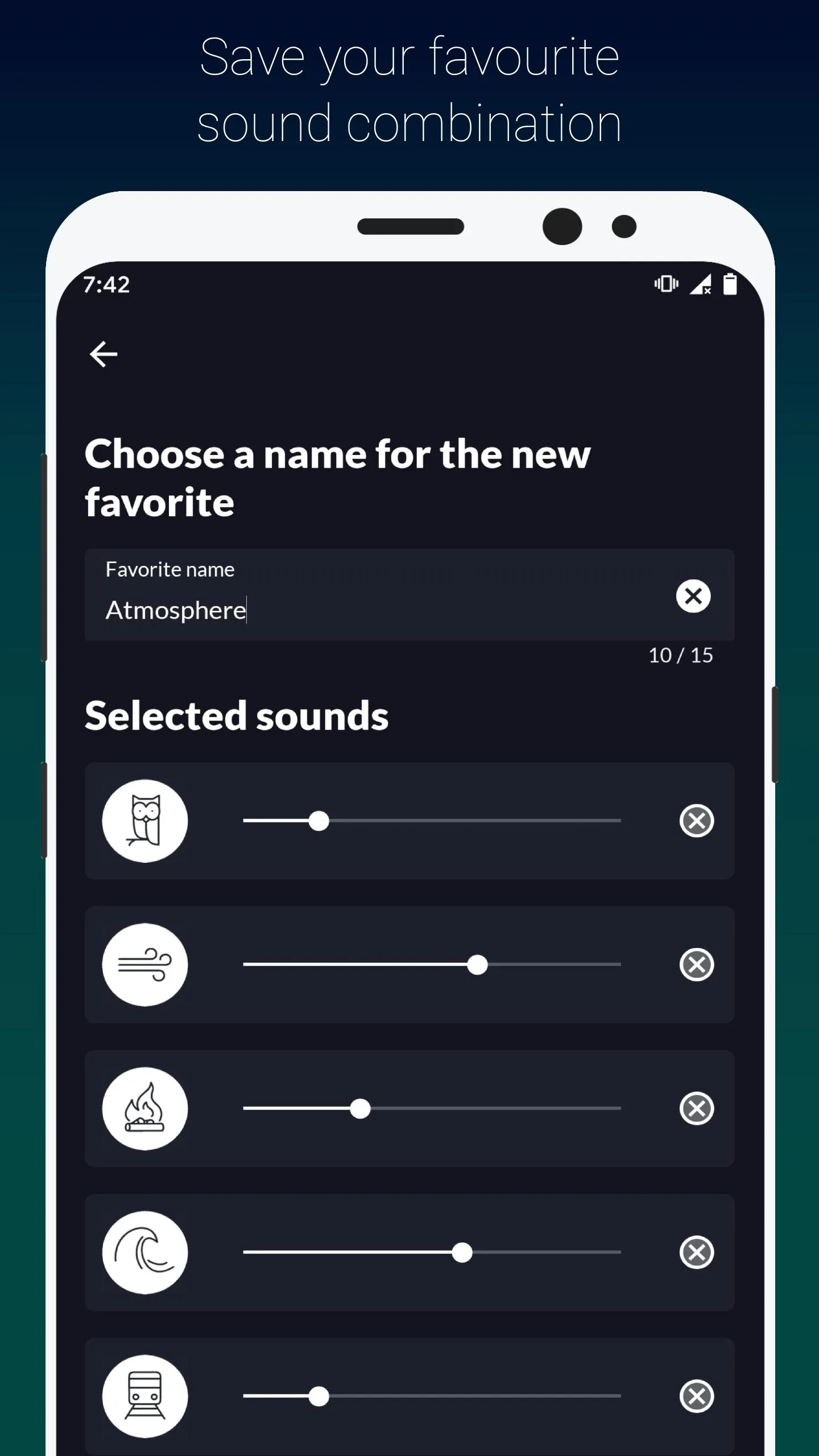 Atmosphere: Relaxing Sounds | Indus Appstore | Screenshot