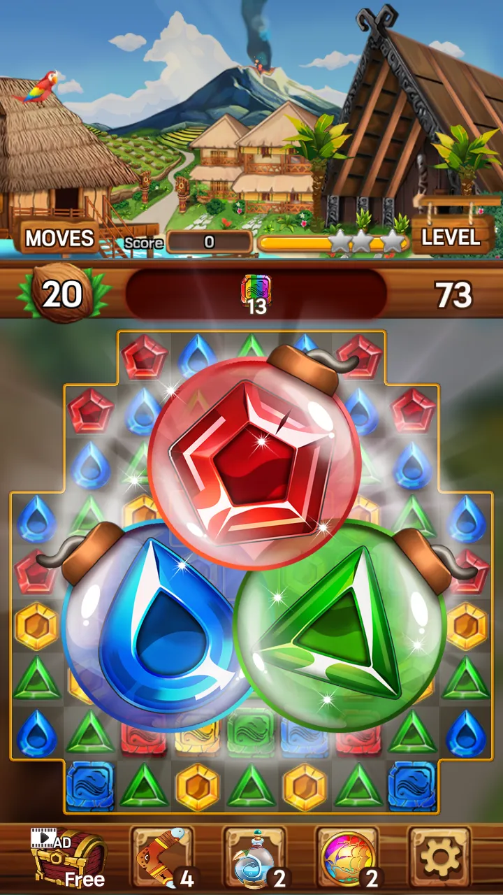 Island of Jewels: Aloha ! | Indus Appstore | Screenshot