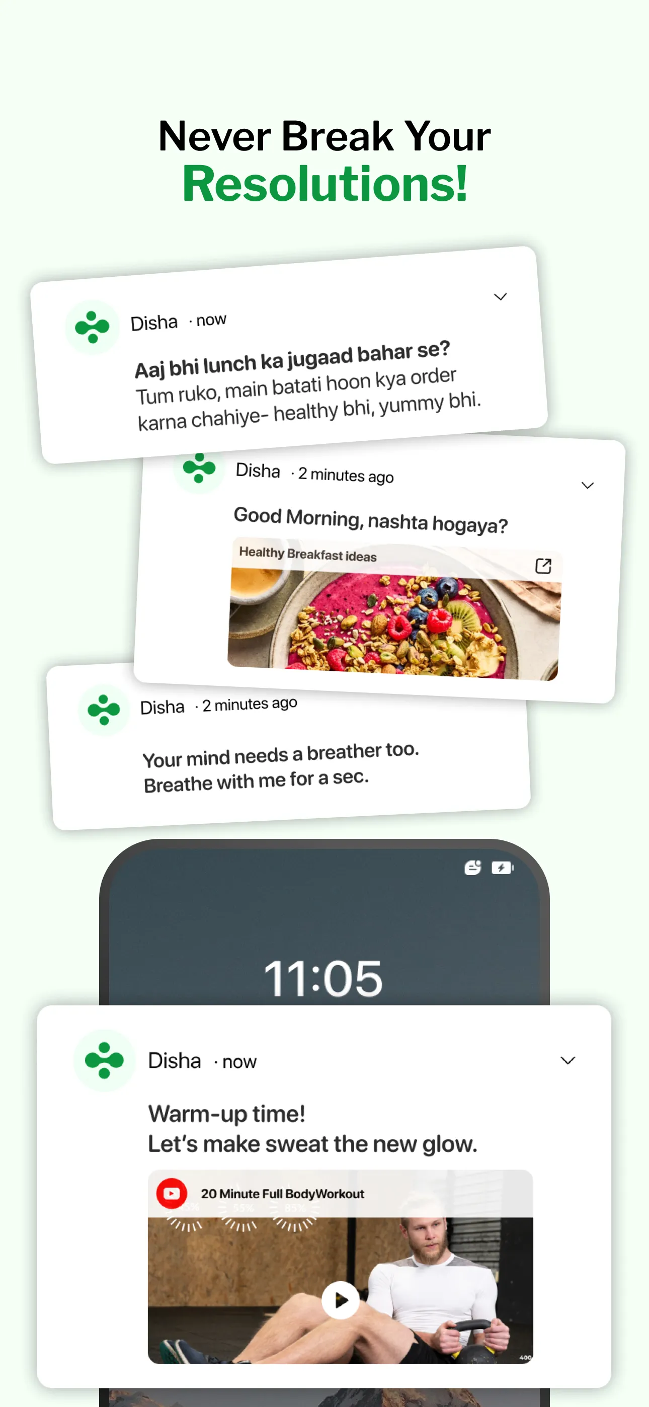Disha: AI Health Coach | Indus Appstore | Screenshot