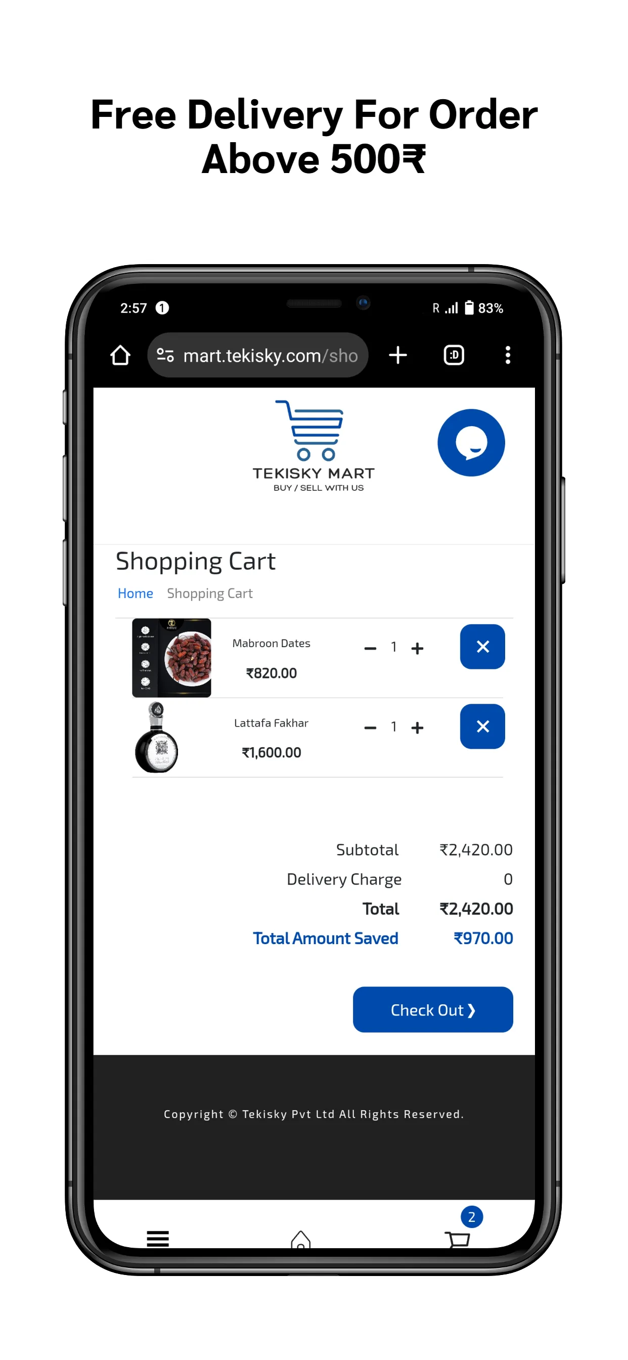 Tekisky Mart | Indus Appstore | Screenshot