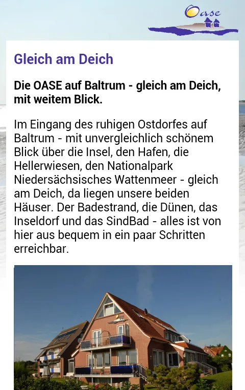 Oase Baltrum | Indus Appstore | Screenshot