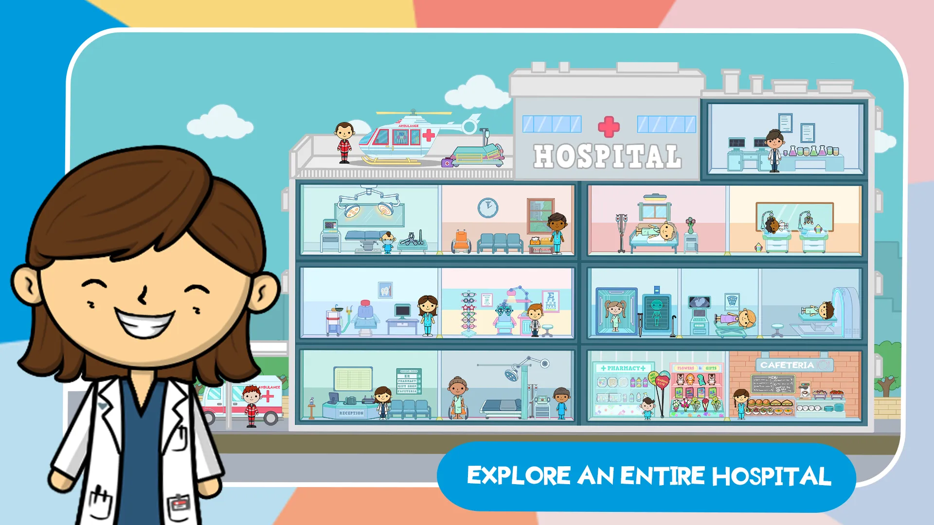 Lila's World:Dr Hospital Games | Indus Appstore | Screenshot