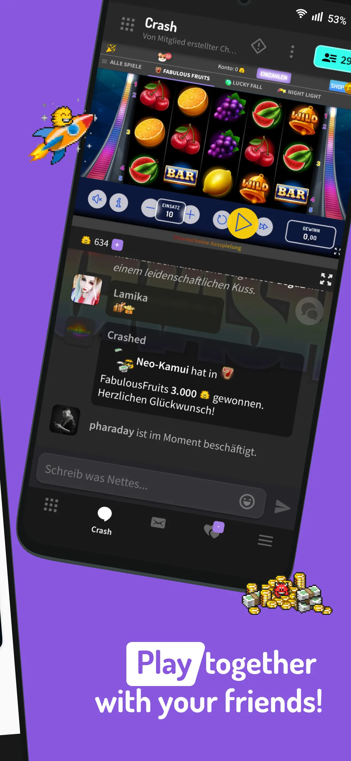 Knuddels Chat: Find friends | Indus Appstore | Screenshot