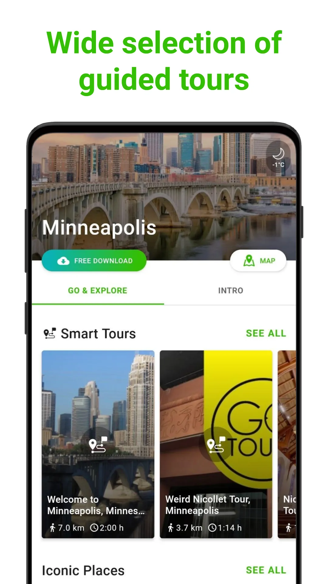 Minneapolis SmartGuide | Indus Appstore | Screenshot