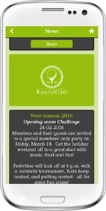 Royal Golf & Country Club | Indus Appstore | Screenshot