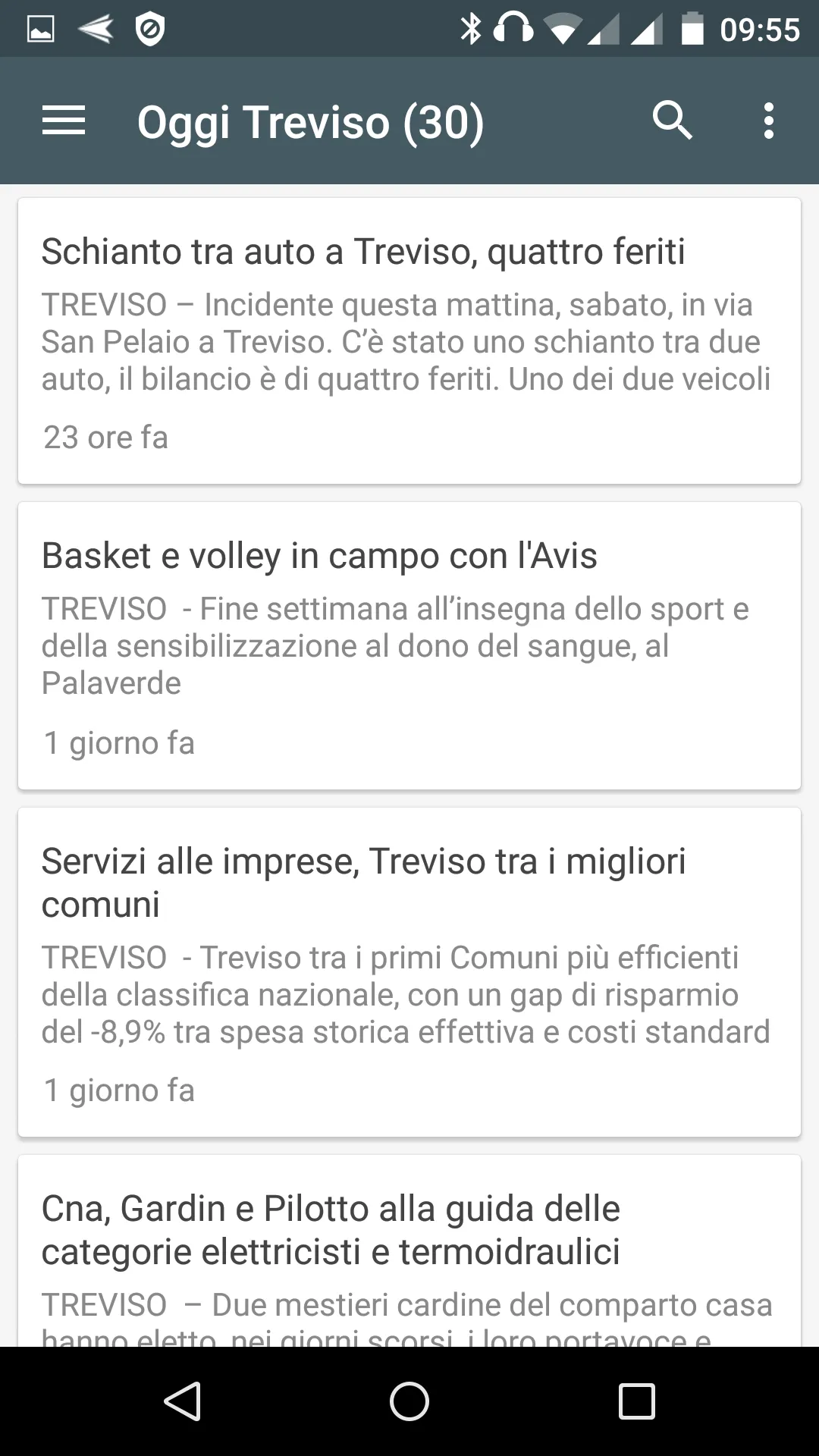 Treviso notizie locali | Indus Appstore | Screenshot