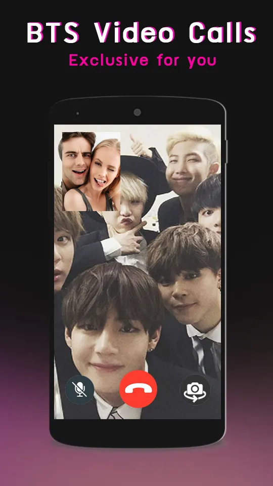 BTS - Fake Video Call Prank | Indus Appstore | Screenshot