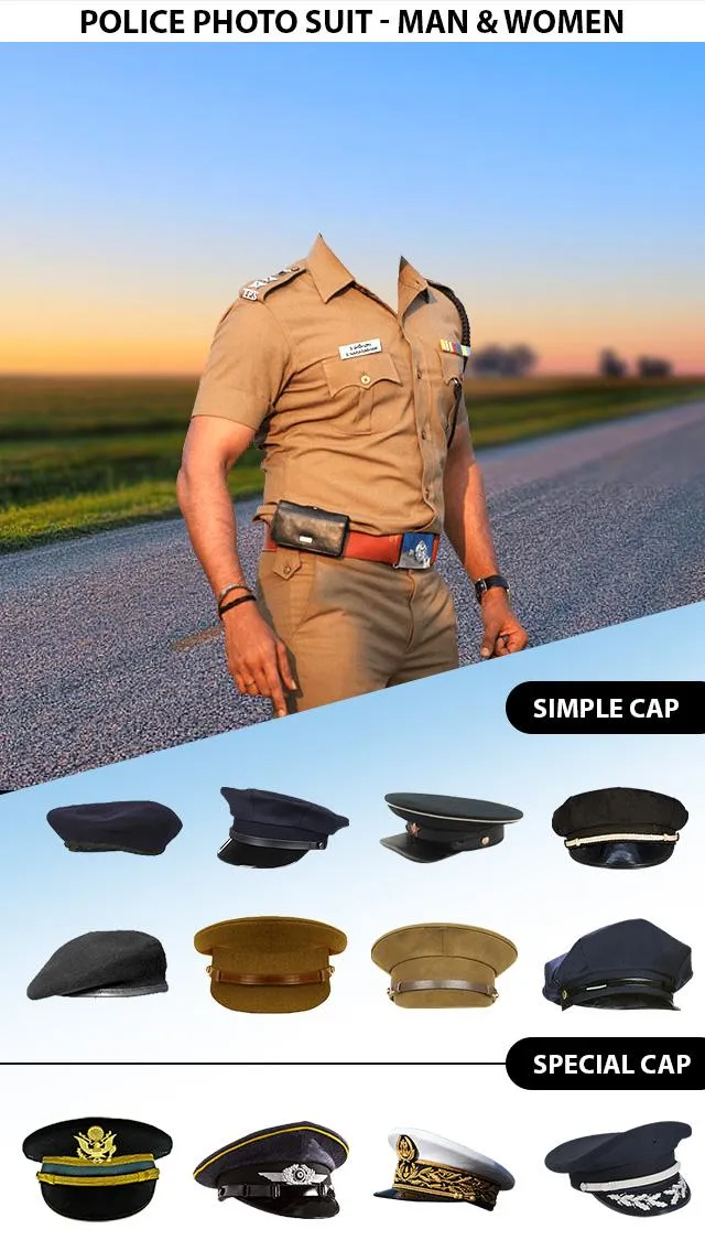 Police Photo Suit - Man & Wome | Indus Appstore | Screenshot