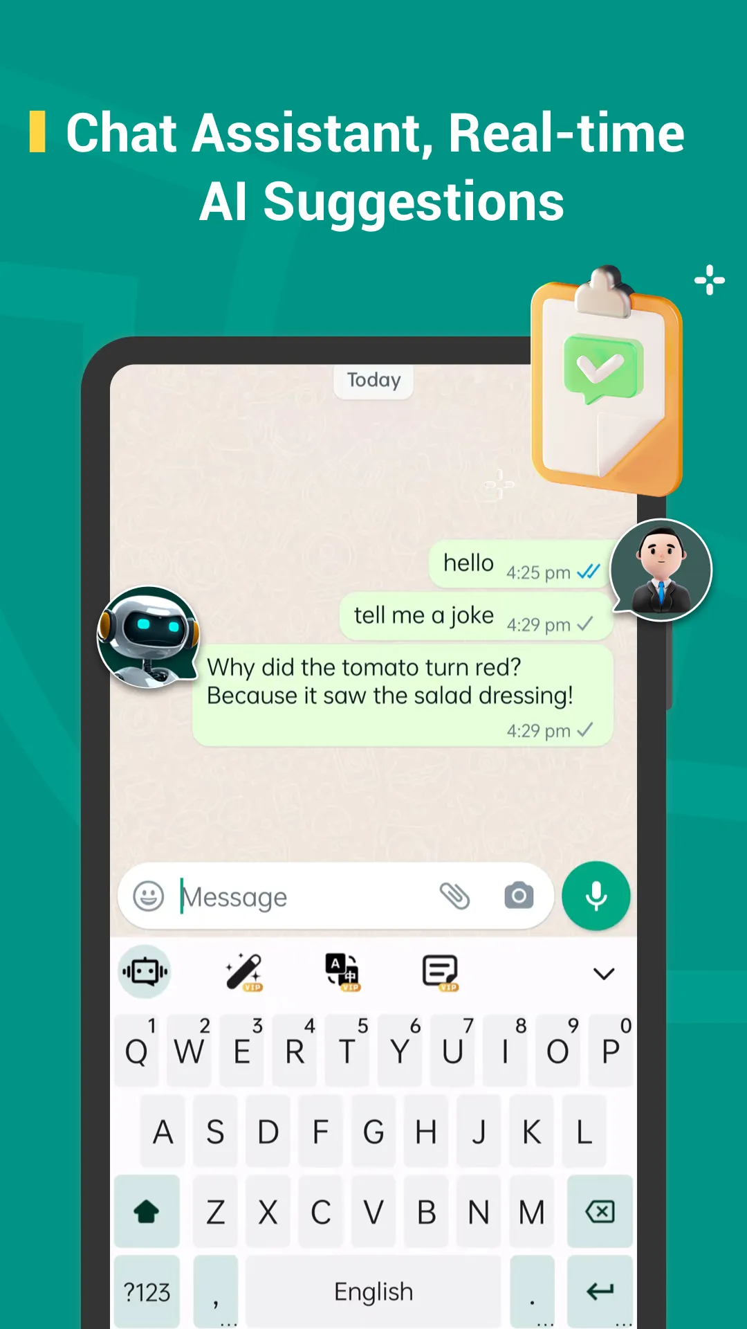 AI Keyboard - AI Assistant | Indus Appstore | Screenshot