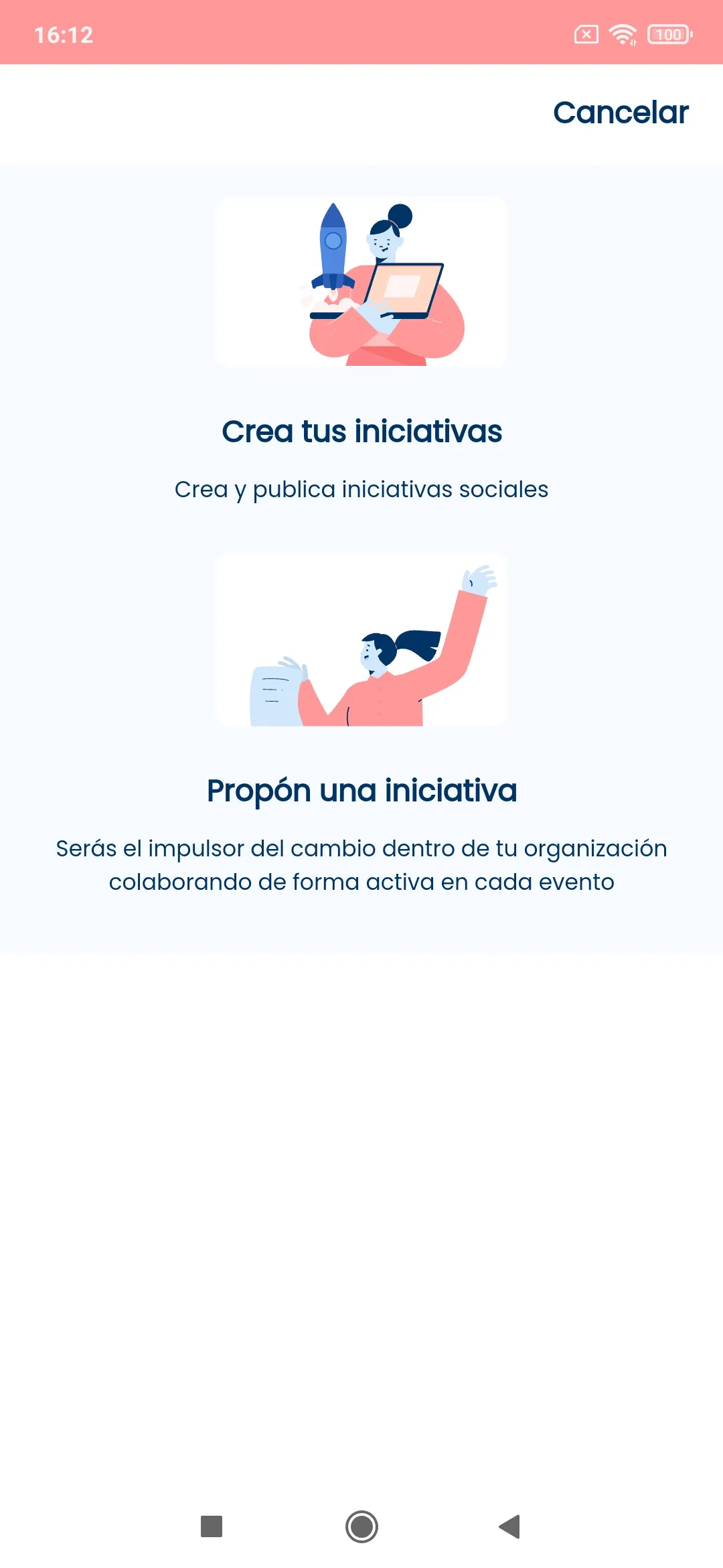 Onnit, acción social | Indus Appstore | Screenshot