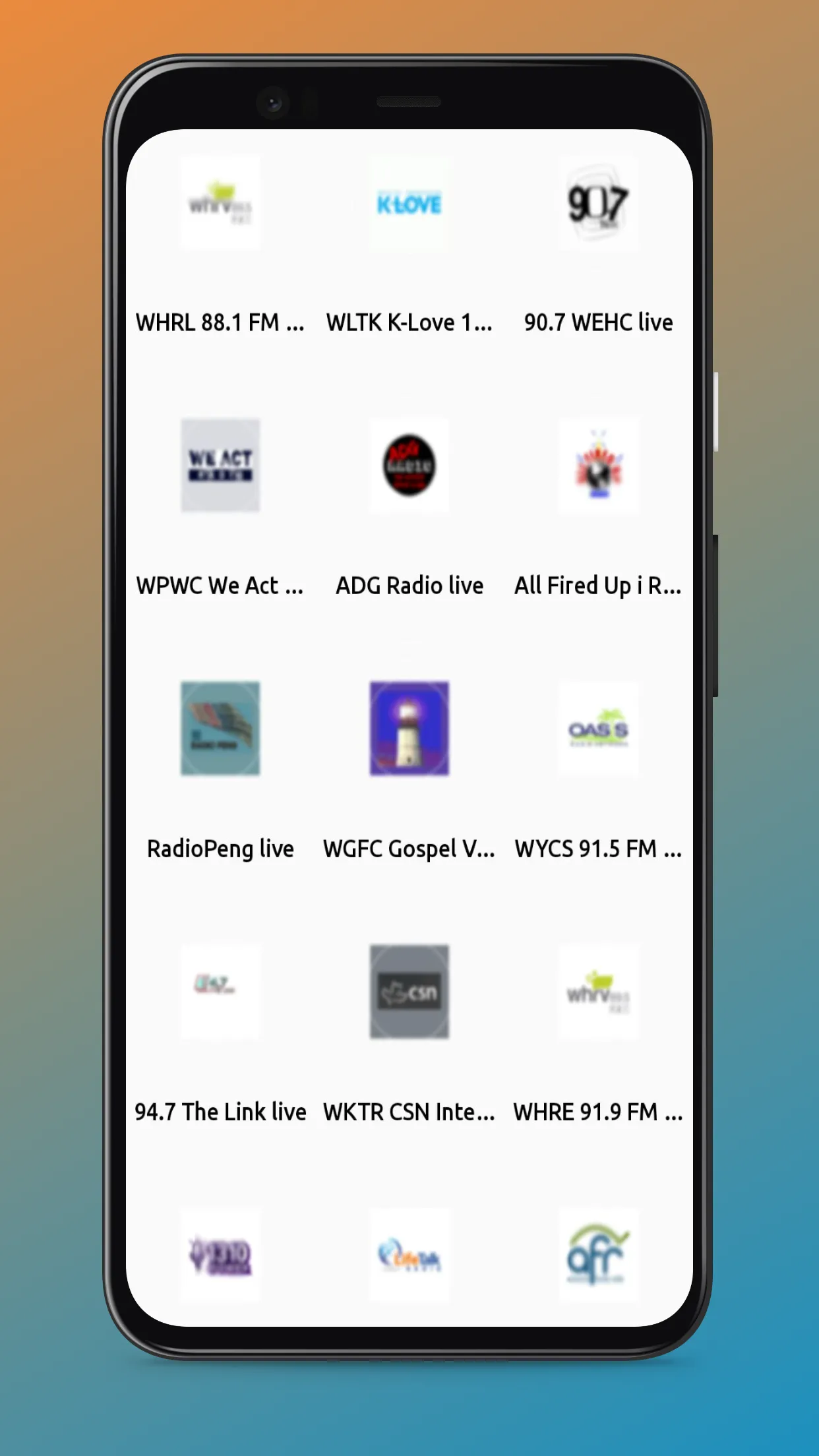 Radio Virginia: Radio Stations | Indus Appstore | Screenshot