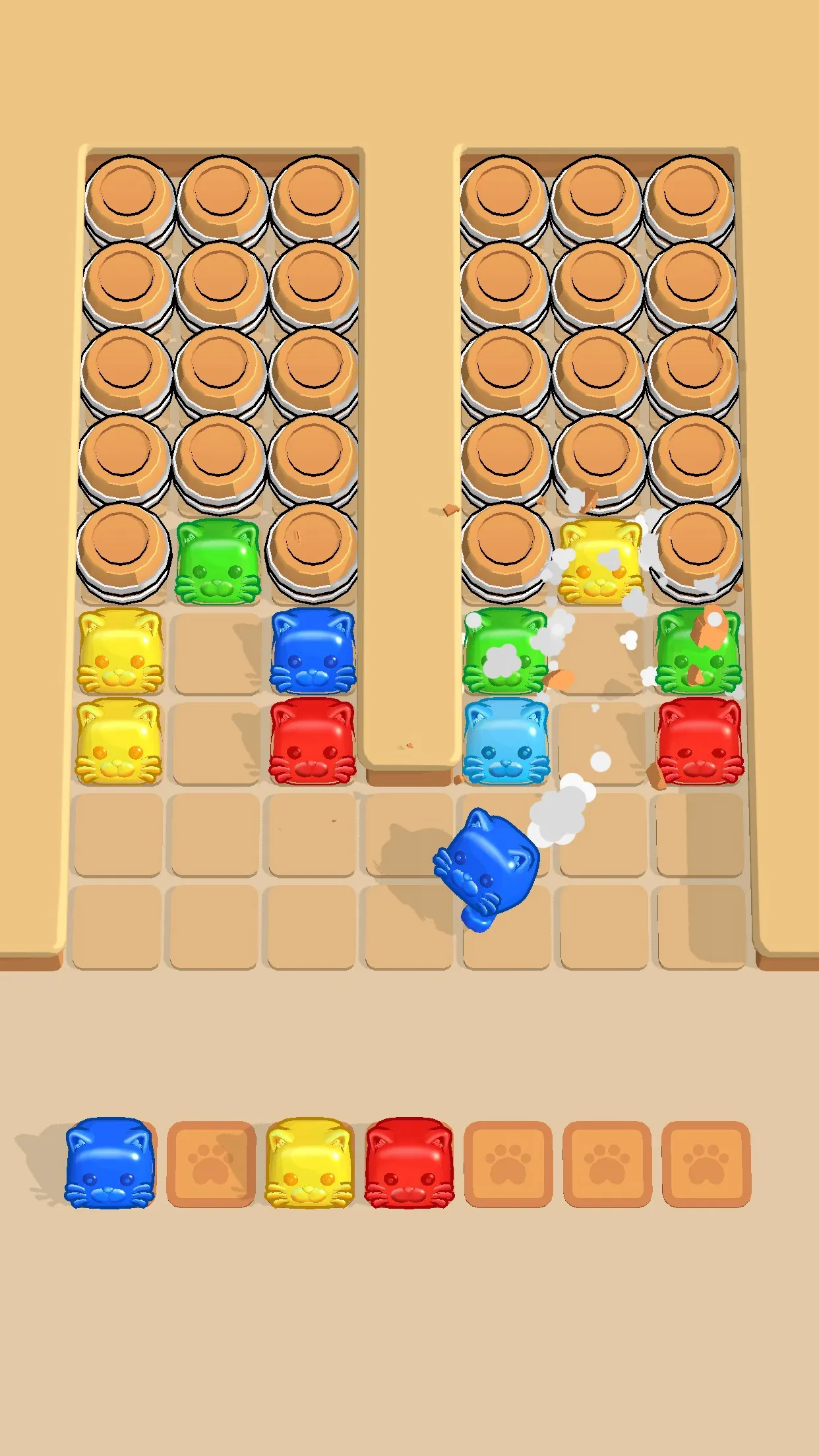 Cat Jam 3D: Block Match Game | Indus Appstore | Screenshot