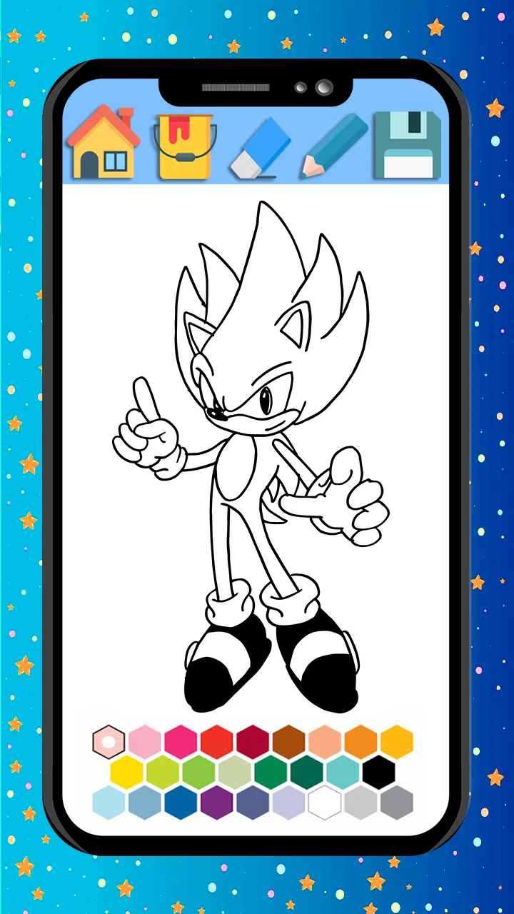 soni coloring cartoon book the | Indus Appstore | Screenshot