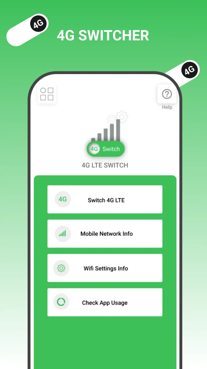 4G Switcher LTE Only | Indus Appstore | Screenshot