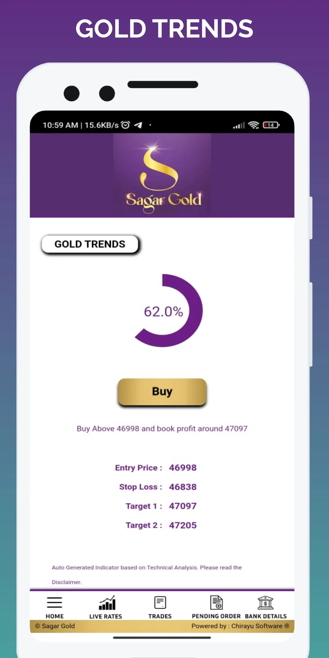 Sagar Gold | Indus Appstore | Screenshot