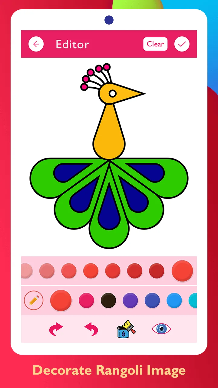 Rangoli Paint & Colors | Indus Appstore | Screenshot