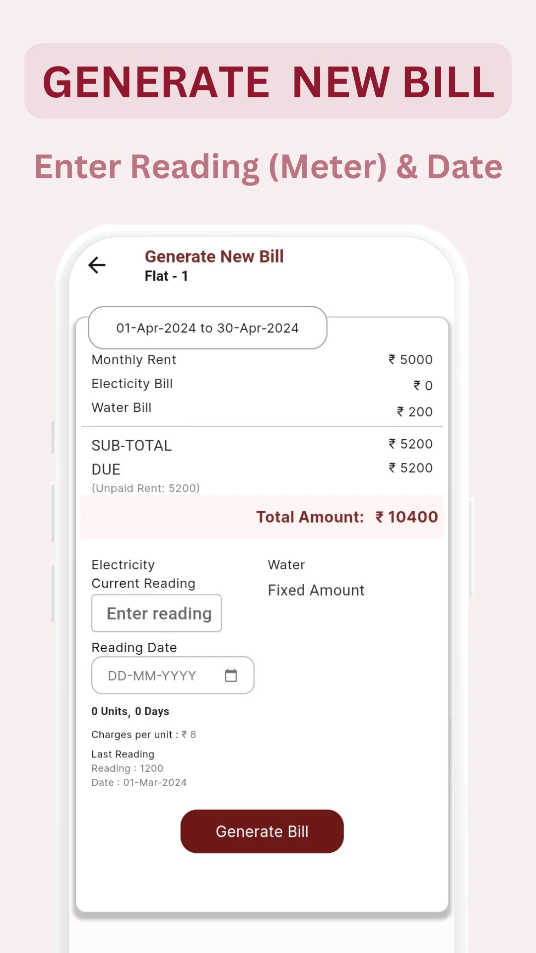 My Rent Work - Tenant Book | Indus Appstore | Screenshot
