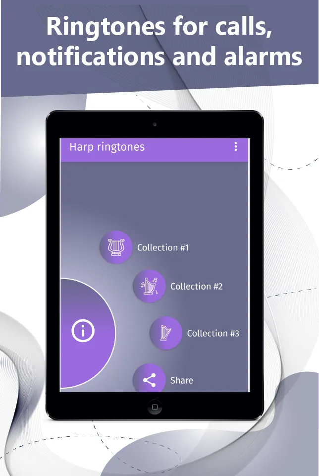 Harp sounds ringtones. | Indus Appstore | Screenshot