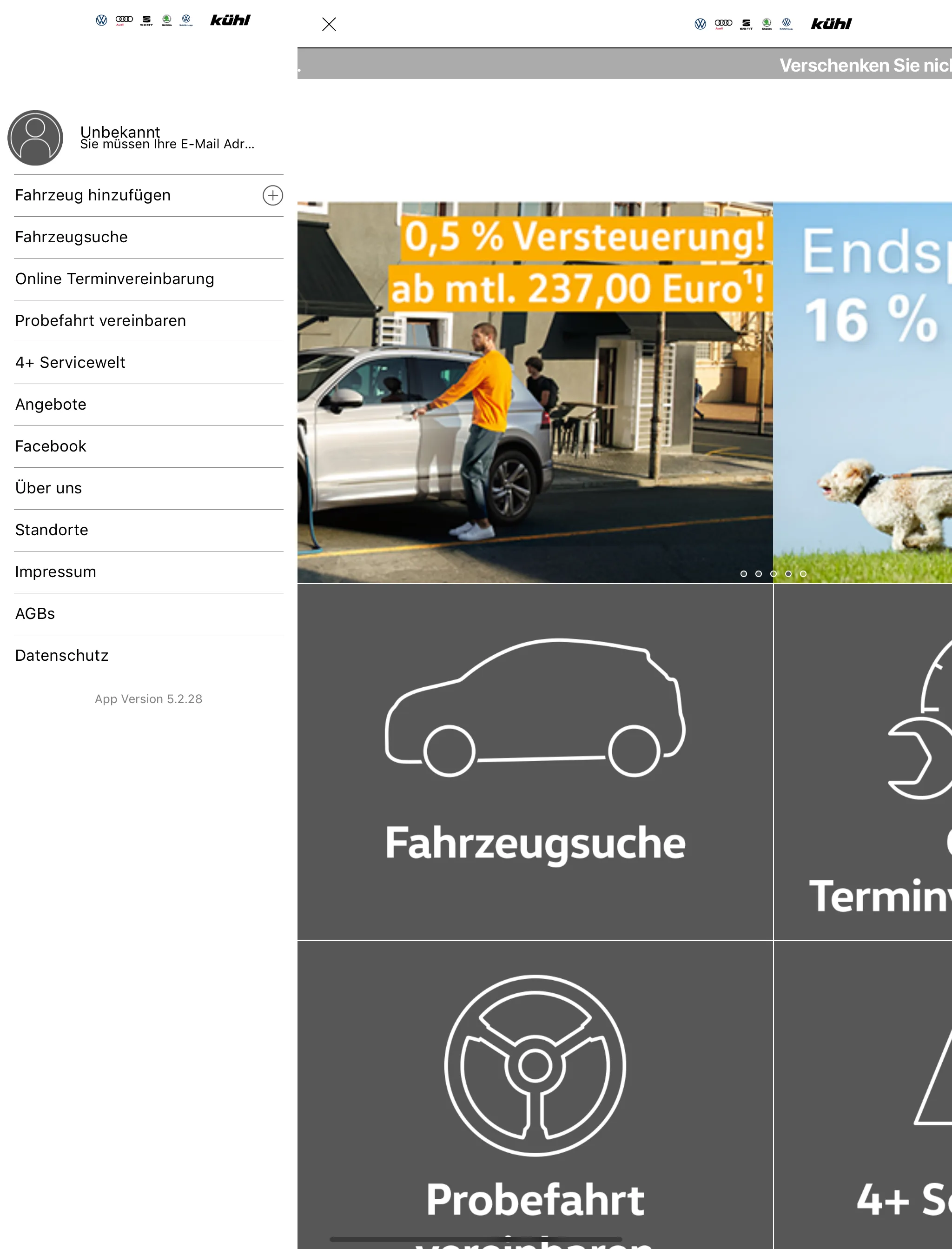 Autohaus Kühl Gifhorn | Indus Appstore | Screenshot