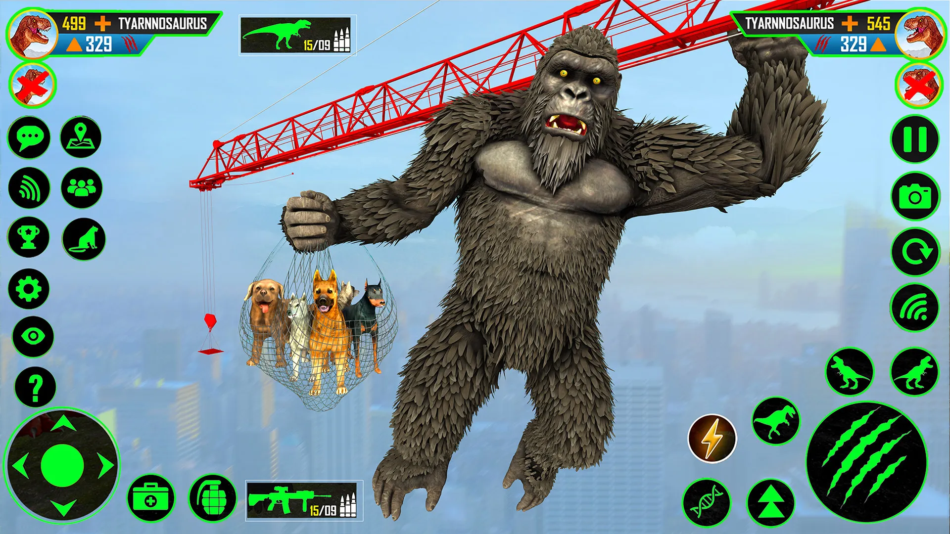 King Kong Wild Gorilla Rampage | Indus Appstore | Screenshot