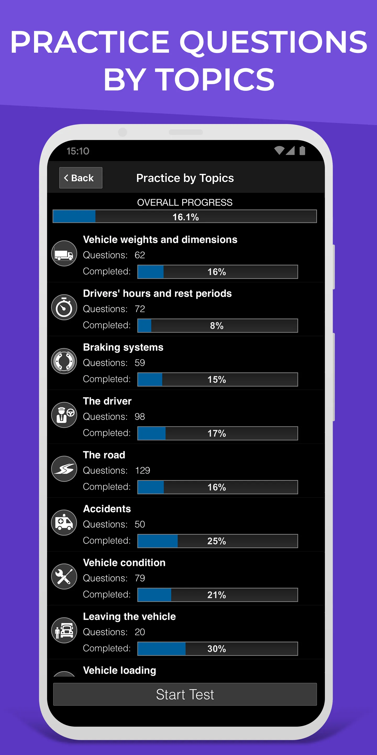 LGV Theory Test UK (HGV) | Indus Appstore | Screenshot